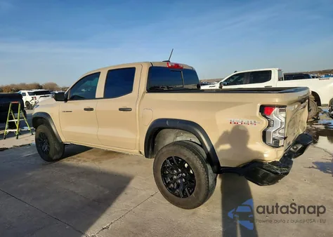 2023 Chevrolet Colorado Trail Boss из США, поврежденный, VIN 1GCPTEEK2P1230995
